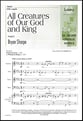 All Creatures of Our God and King SATB choral sheet music cover